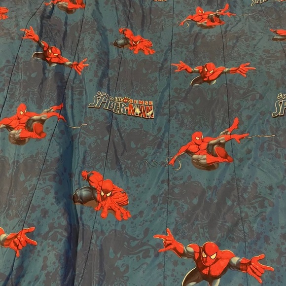SOLD    Twin Spider Man Comforter, Top Sheet - Picture 5 of 5